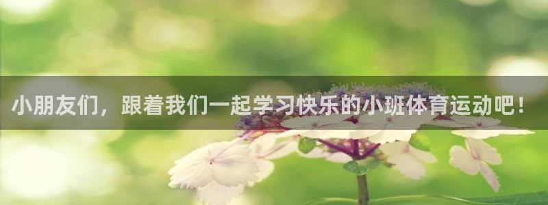小朋友们，跟着我们一起学习快乐的小班体育运动吧！